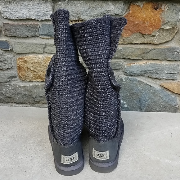 ***SOLD*** Ugg classic cardy button tall boots - Picture 6 of 8